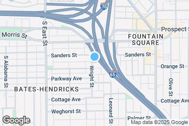 Map image of the property - Bates-Hendricks/Newly Remodeled 3 Bedroom ...