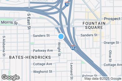 Map image of the property - Bates-Hendricks/Newly Remodeled 3 Bedroom Half Double