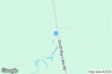 Map image of the property - 10529 South Bay Lake Rd