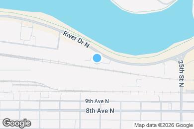 Map image of the property - 2010 River Dr N