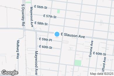 Map image of the property - 3641 E 59th Pl