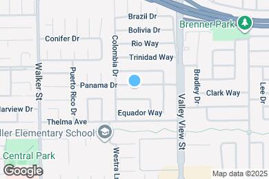 Map image of the property - 5816 Panama Dr