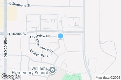 Map image of the property - 4709 Shadow Crest Dr