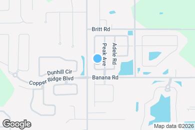 Map image of the property - 8472 Adele Rd