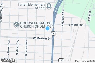 Map image of the property - 222 W Bond St