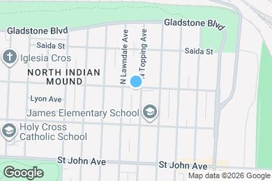 Map image of the property - 5713 Norledge Ave