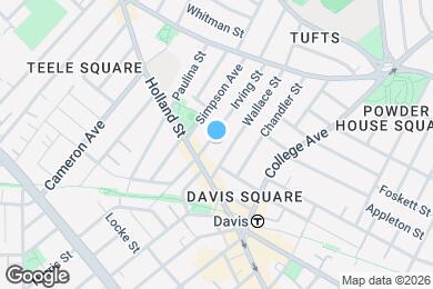 Map image of the property - 17 Irving St