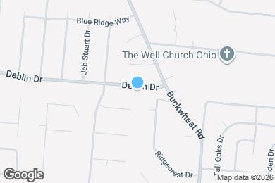 Map image of the property - 1293 Deblin Dr