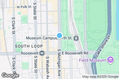 Map image of the property - 1118 S Michigan Ave