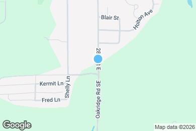 Map image of the property - 1234 28th St SE