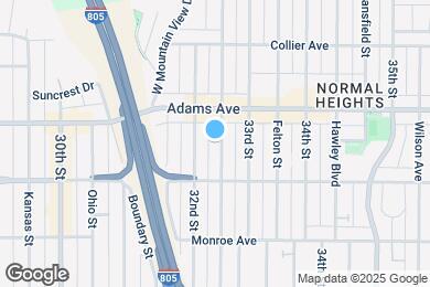 Map image of the property - 4650 Bancroft St