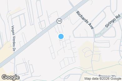 Map image of the property - 1464 Avenida de las Americas