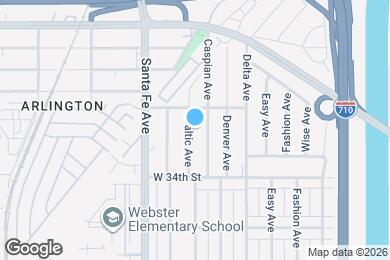 Map image of the property - 3532 Baltic Ave
