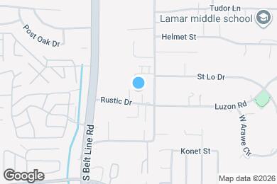 Map image of the property - 1411 Lackey Ct