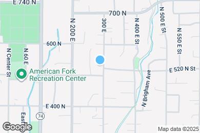 Map image of the property - 525 N 300 E