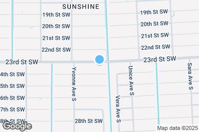 Map image of the property - 3707 23rd St SW