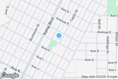 Map image of the property - 1610 Taylor St