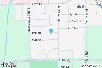 Map image of the property - 2719 13th St