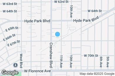 Map image of the property - 3312 W 66th Pl