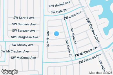 Map image of the property - 549 SW Prater Ave