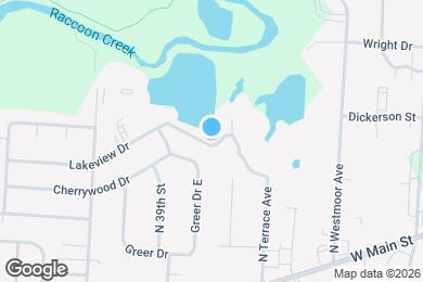 Map image of the property - 159 N Terrace Ave