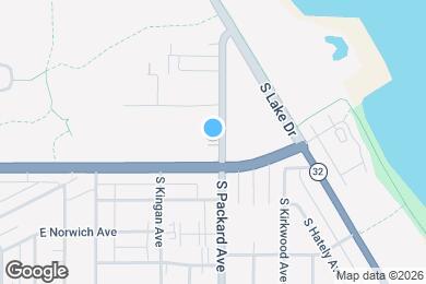 Map image of the property - 3849 S Packard Ave