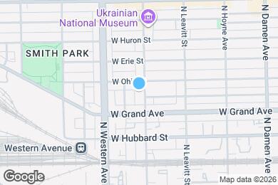 Map image of the property - 530 N Oakley Blvd