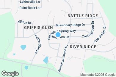 Map image of the property - 4125 Bay Rum Ln