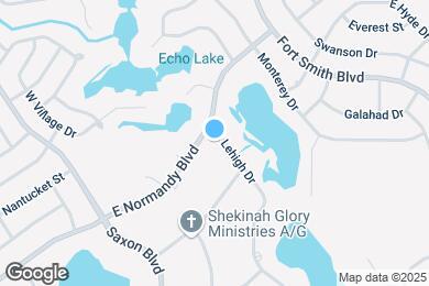 Map image of the property - 880 E Lehigh Dr
