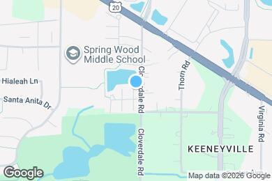 Map image of the property - 5426 Cloverdale Rd