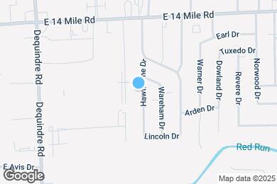 Map image of the property - 32447 Hawthorne Dr