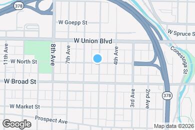 Map image of the property - 637 5th Ave