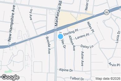 Map image of the property - 9115 Rambler Dr