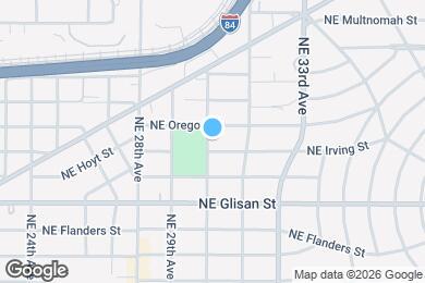 Map image of the property - 636 NE 30th Ave