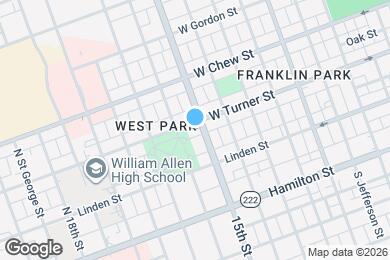 Map image of the property - 1508 W Turner St