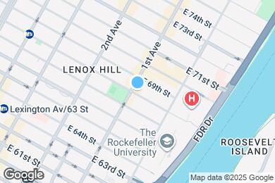Map image of the property - 401 E 68th St
