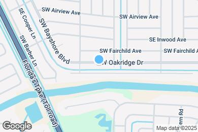 Map image of the property - 242 SW Oakridge Dr