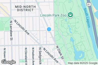 Map image of the property - 2050 N Clark St
