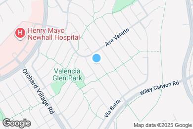 Map image of the property - 25435 Via Pacifica