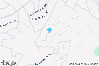 Map image of the property - 3120 Stoneridge Rd SW