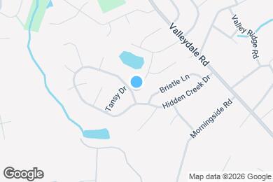 Map image of the property - 7715 Hidden Creek Dr