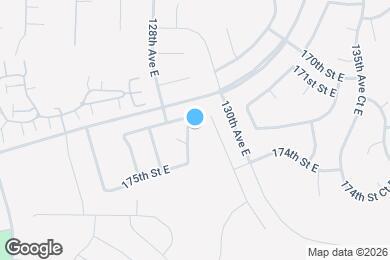 Map image of the property - 17313 128th Avenue Ct E