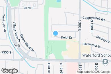 Map image of the property - 9254 S 1195 E