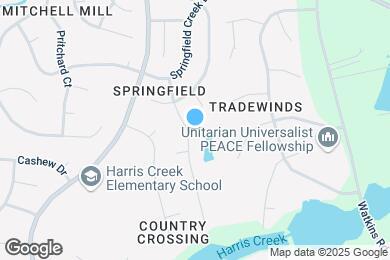 Map image of the property - 3825 Tyler Bluff Ln