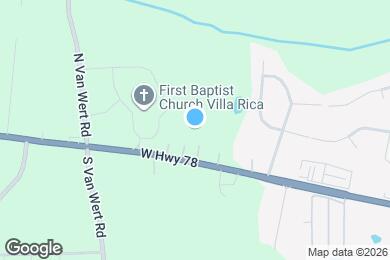 Map image of the property - Cottages at Villa Rica