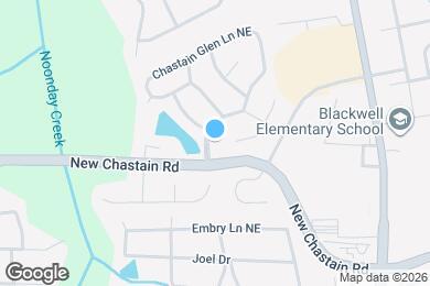 Map image of the property - 3406 Chastain Glen Ln NE