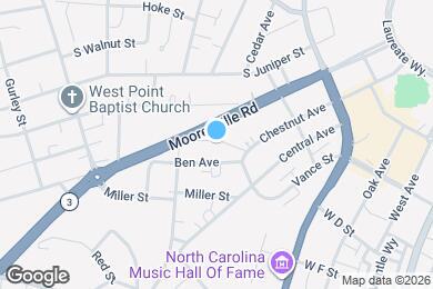 Map image of the property - 605 Frank St