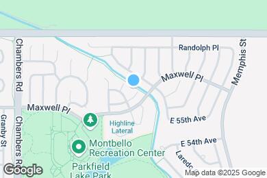 Map image of the property - 15783 Olmsted Pl