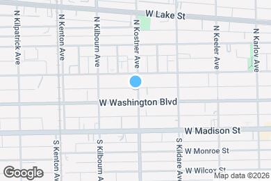 Map image of the property - 118 N Kostner Ave