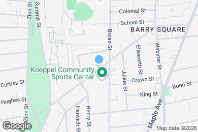 Map image of the property - 156 New Britain Ave